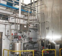 Tank asettico per la produzione di panna spray